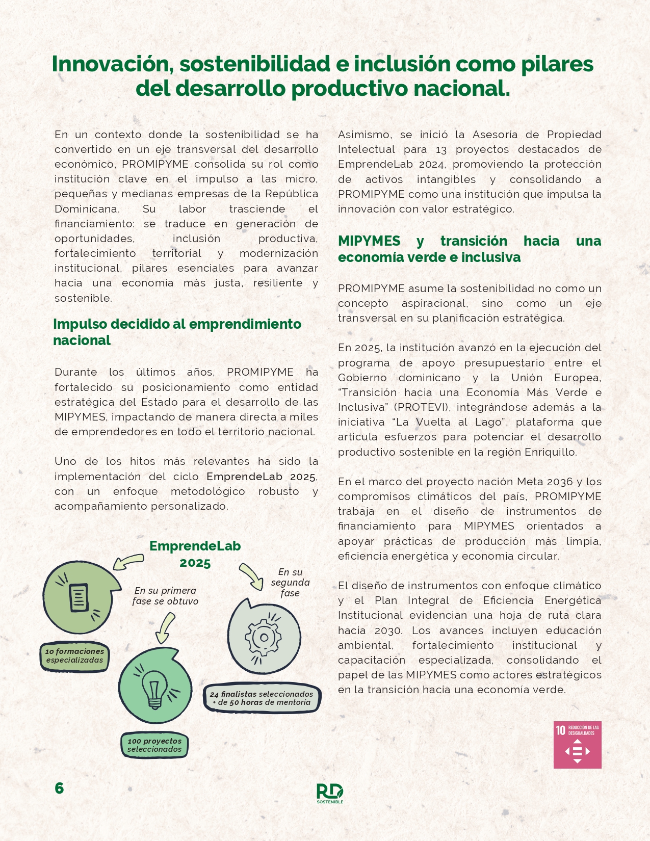 desarrollo sostenible