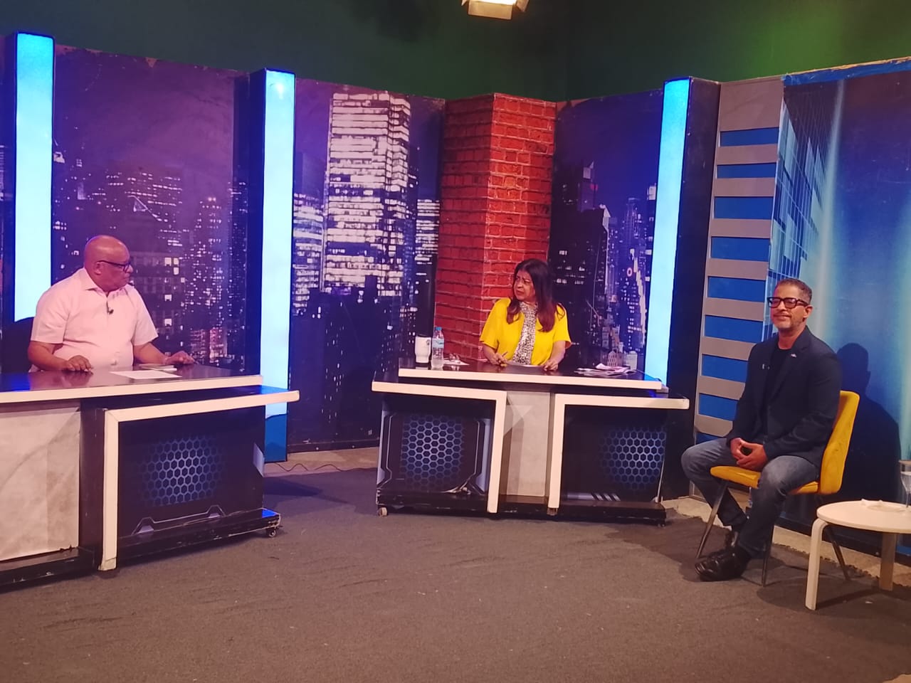 entrevista en Santiago