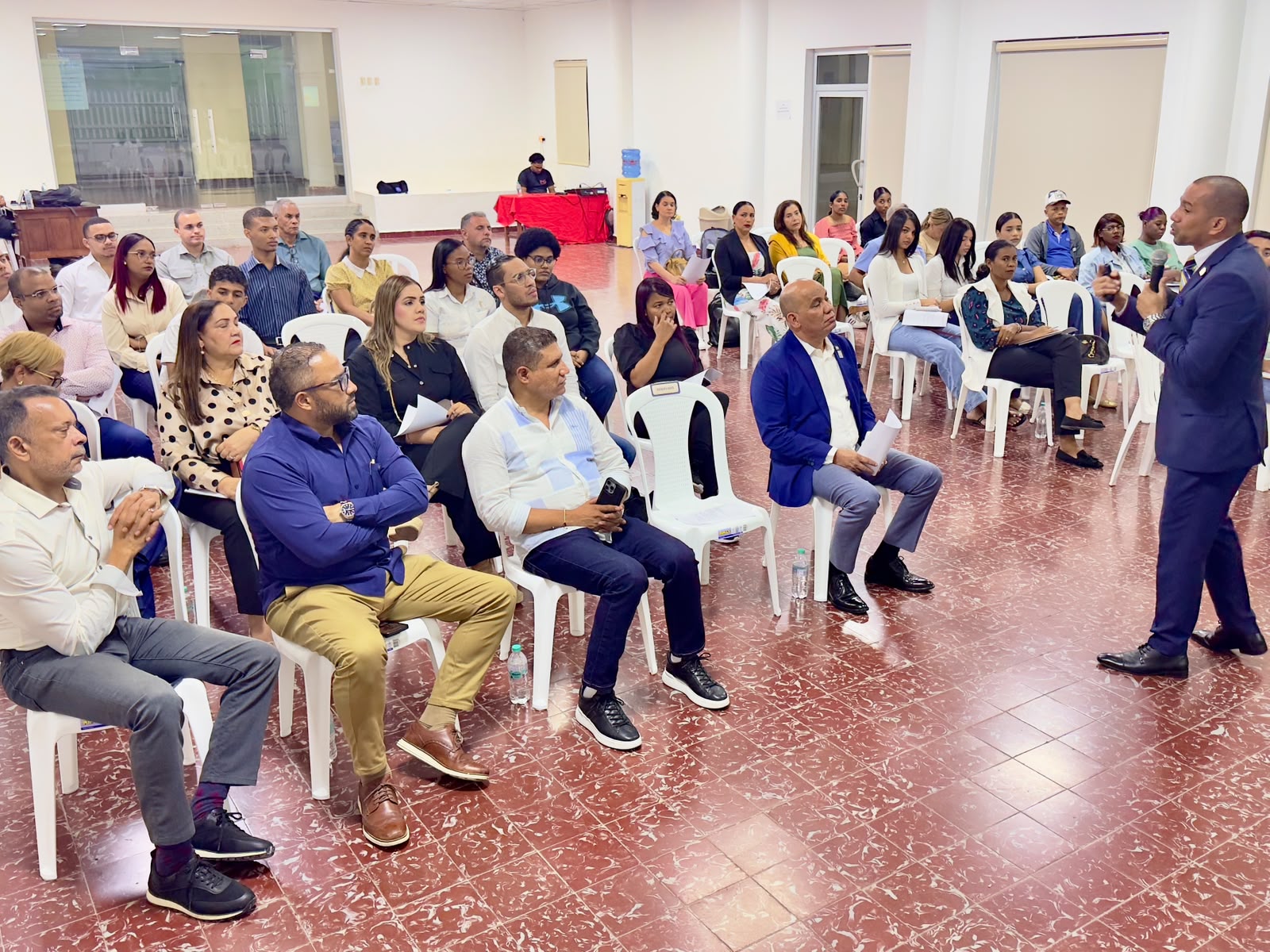 publico durante taller